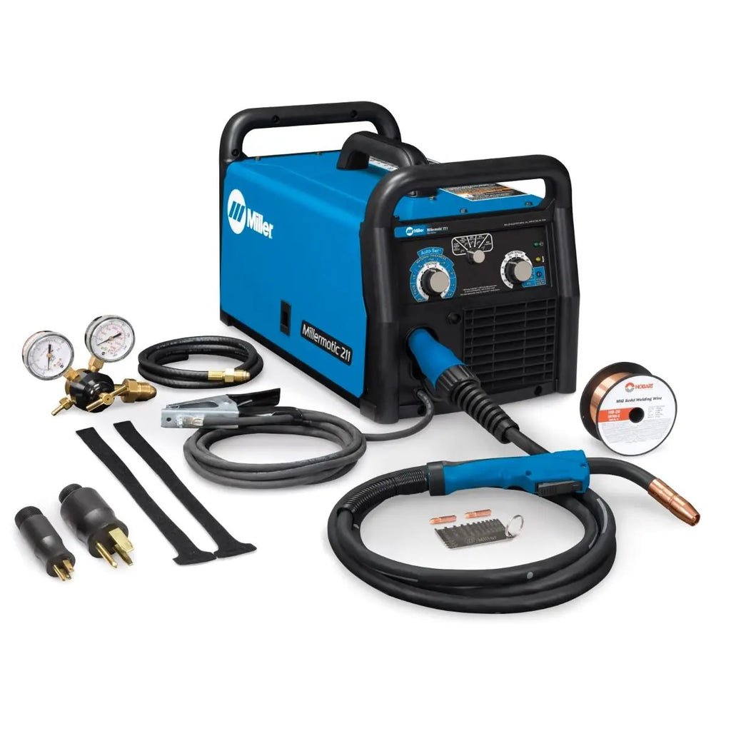 MILLER MILLERMATIC 211 MIG WELDER WITH ADVANCED AUTO-SET (907614) MY X FACTOR 2